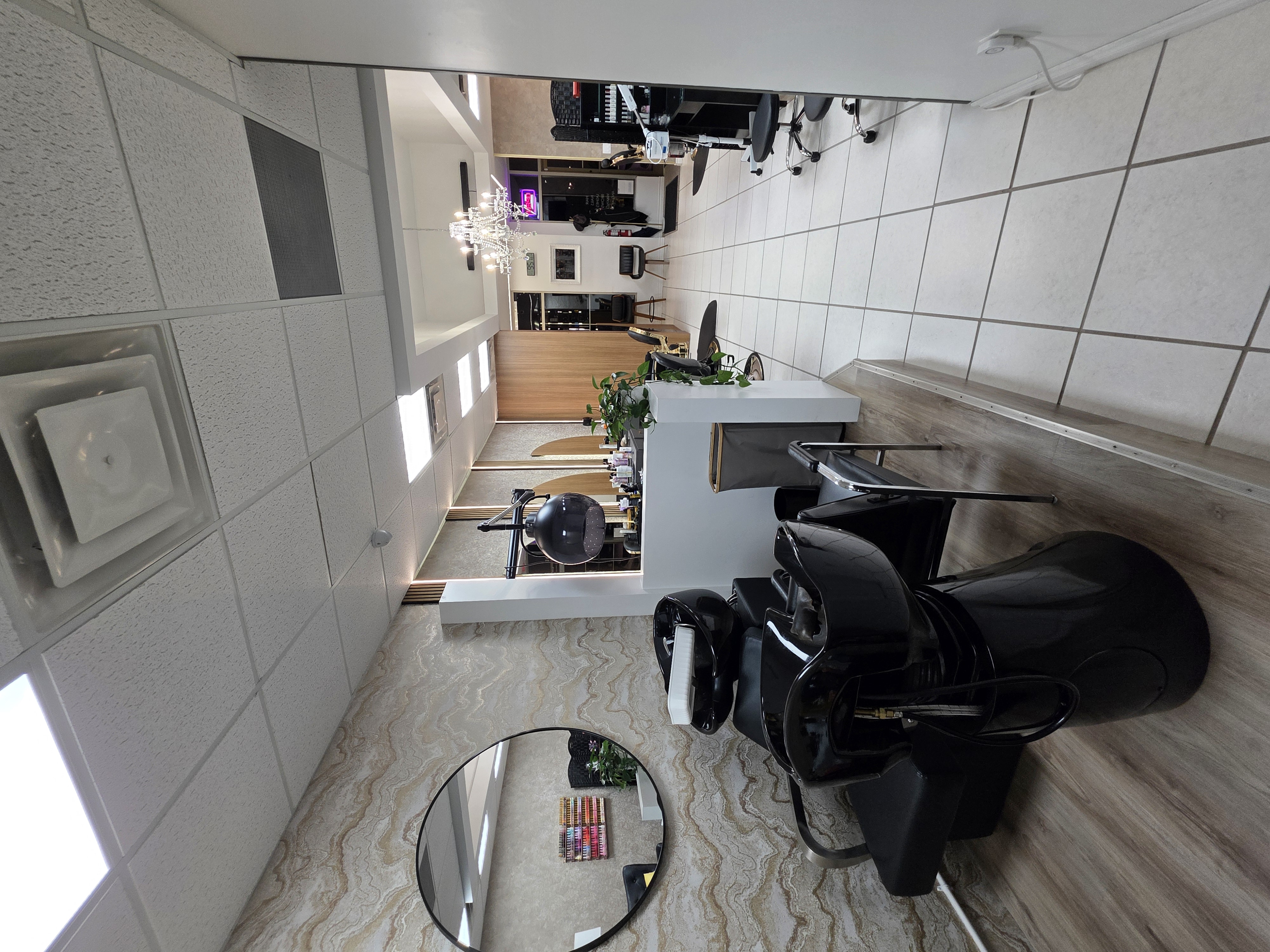 Current Lads & Co salon and wash station interior in Whitby
